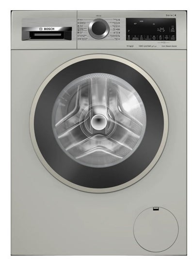 اشتري Washing machine front loade Series 4 10 KG 1400 rpm LED-display Silver WGA2540XEG WGA2540XEG Silver في مصر