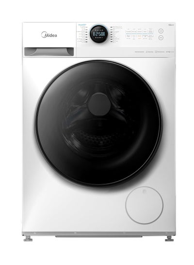 اشتري 8/6 KG Smart Washer Dryer With BLDC Inverter Motor, 1400 RPM, Fully Automatic Front Load Washing & Drying Combo, 14 Programs-Quick Wash/Steam Care/Auto Clean MF200D80WBW-GCC White في الامارات