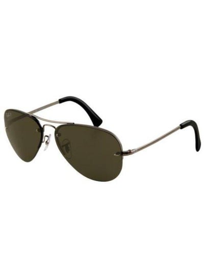 Buy Men's UV Protection Aviator Shape Sunglasses RB-3449-59-004/9A - Grey in Saudi Arabia