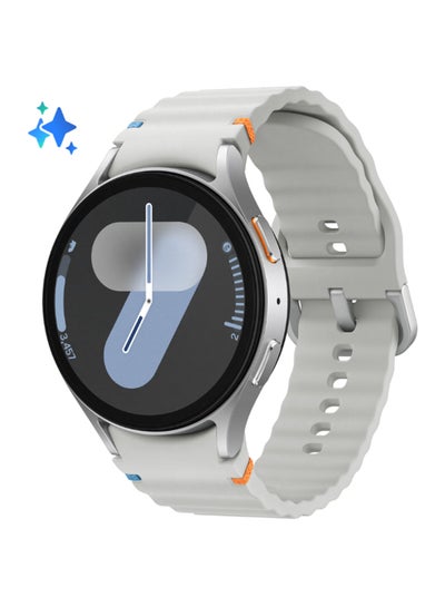 Buy Galaxy Watch7 44mm Smartwatch, LTE, Sleep Coaching, Fitness Tracker Silver in UAE