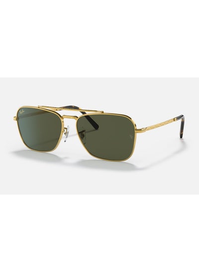 Buy Unisex Square Shape Metal Sunglasses RB3636 919631 58 - Lens Size: 58 Mm - Polished Gold in Saudi Arabia