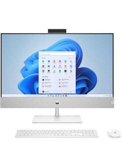 اشتري كمبيوتر مكتبي الكل في واحد Pavilion 27-CA2152NH بشاشة مقاس 27 بوصة ومعالج Core i7-13700 وذاكرة وصول عشوائي سعة 16 جيجابايت ومحرك أقراص SSD سعة 1 تيرابايت وبطاقة رسومات Nvidia Geforce RTX3050 سعة 4 جيجابايت ونظام التشغيل Windows 11 Pro في الامارات
