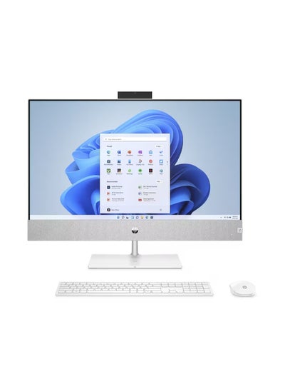 Buy Pavilion 27-CA2151NH  All-In-One Desktop With 27-Inch Display, Core i7-13700 Processor/16GB RAM/1TB SSD/4GB Nvidia Geforce RTX3050 Graphics/Windows 11 Pro English White in UAE