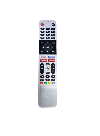 Buy Replacement Remote Control For Skyworth Smart Tv LED/LCD Black in UAE