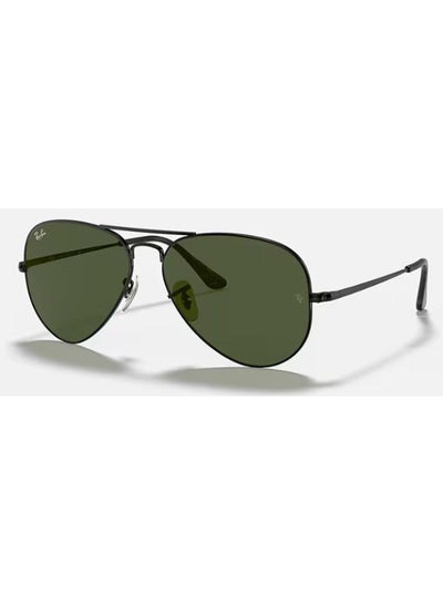 Buy Men's UV Protection Aviator Shape Sunglasses RB-3689-58-9148/31 - Black in Saudi Arabia