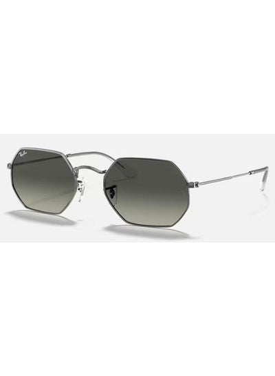 Buy Unisex UV Protection Hexagon Shape Sunglasses RB-3556N-53-004/71 - Grey in Saudi Arabia