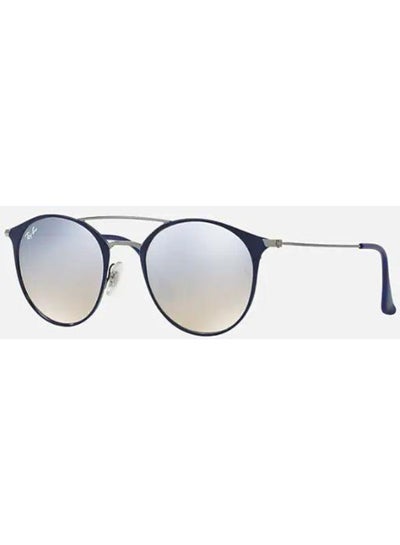 Buy Unisex UV Protection Round Shape Sunglasses RB-3546-52-9010/9U - Blue in Saudi Arabia