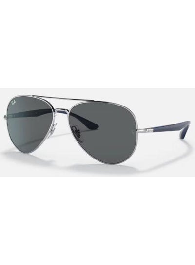 Buy Men's UV Protection Aviator Shape Sunglasses RB-3675-58-003/B1 - Silver in Saudi Arabia