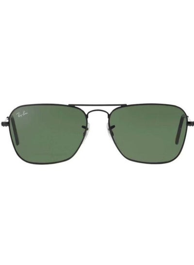 Buy Men's UV Protection Rectangular Shape Sunglasses RB-3136-58-OO2 - Black in Saudi Arabia