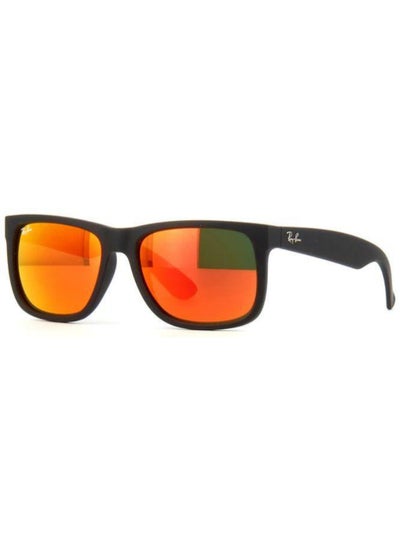 Buy Men's UV Protection Sport Shape Sunglasses RB-4165F-55-622/6Q - Black in Saudi Arabia