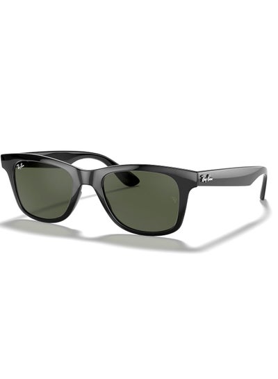 Buy Unisex UV Protection Square Shape Plastic Sunglasses RB4640 601/31 52-20 - Lens Size: 52 Mm - Polished Black in UAE