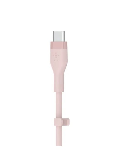 Buy Boost Charge Flex USB-C to Lightning Connector Soft-touch Silicone 1M Pink in UAE