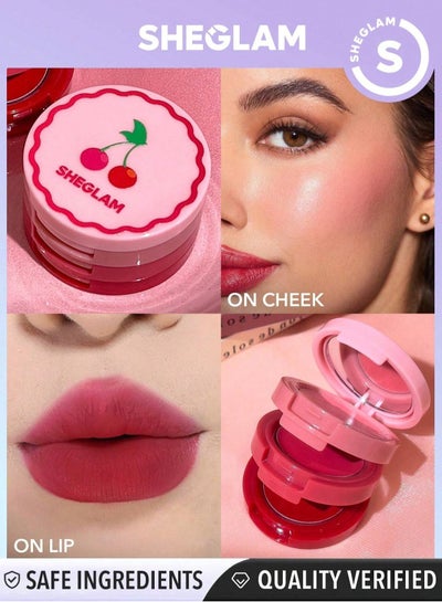 Buy Very Cherry Cheek & Lip Cream Stack Red in Egypt