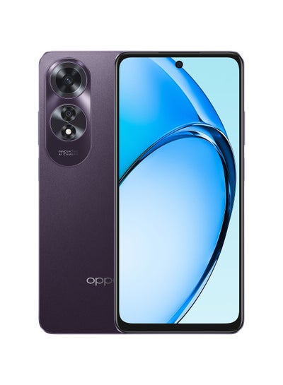 Buy Oppo A60, 256GB, 8GB RAM, 4G LTE, Dual SIM Purple-International version in Egypt