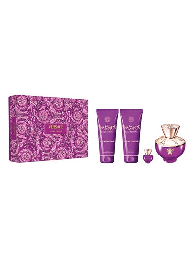 Buy Dylan Purple Edp Natural Spray Gift Set 100ml in UAE