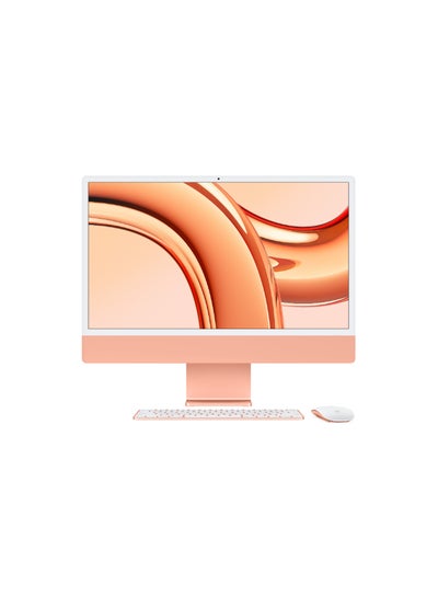 اشتري شاشة iMac AIO مخصصة مقاس 24 بوصة، شريحة M3 مع وحدة معالجة مركزية 8 أنوية ووحدة معالجة رسومية 10 أنوية/ذاكرة وصول عشوائي 16 جيجابايت/قرص SSD سعة 512 جيجابايت/نظام تشغيل macOS في الامارات