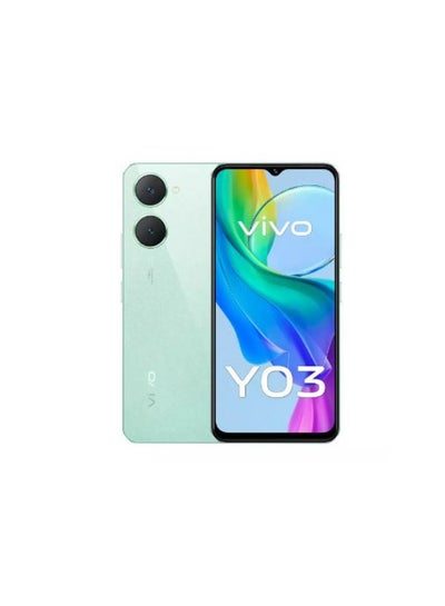 Buy Y03 Dual SIM, 64GB, 4GB RAM, 4G LTE - GEM GREEN in Egypt