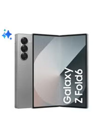 Buy Galaxy Z Fold 6 Dual SIM Silver shadow 12GB RAM 256GB 5G - International Version in Egypt