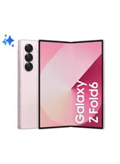 اشتري هاتف Galaxy Z Fold 6 ثنائي الشريحة، باللون الوردي، وذاكرة الوصول العشوائي (RAM) سعة 12 جيجابايت، وذاكرة تخزين داخلية 512 جيجابايت، ويدعم تقنية 5G - الإصدار العالمي في الامارات