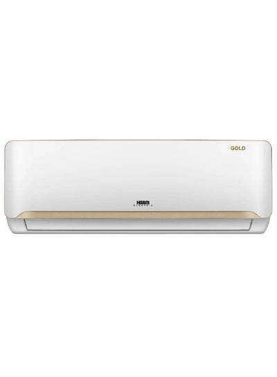 اشتري Golden Wall Air Conditioner 31400 BTU Hot/Cold Golden Blades HM36HSM23GO White في السعودية