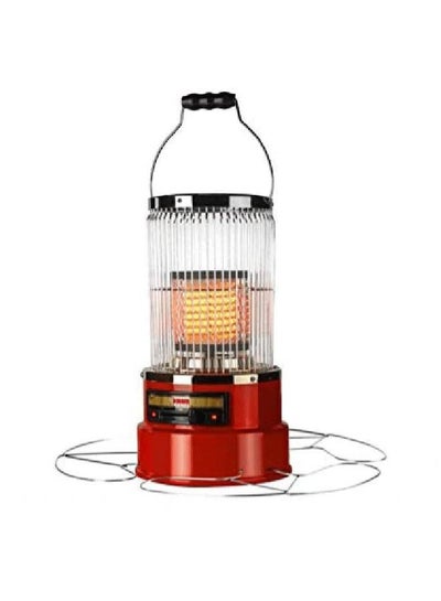 Buy Circular Electric Heater 2000 W HM-2000A-20 Red / Gold in Saudi Arabia