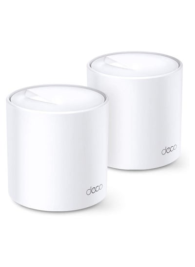 Buy Deco X20(2-pack) AX1800 Whole Home Mesh Wi-Fi 6 System white in Egypt