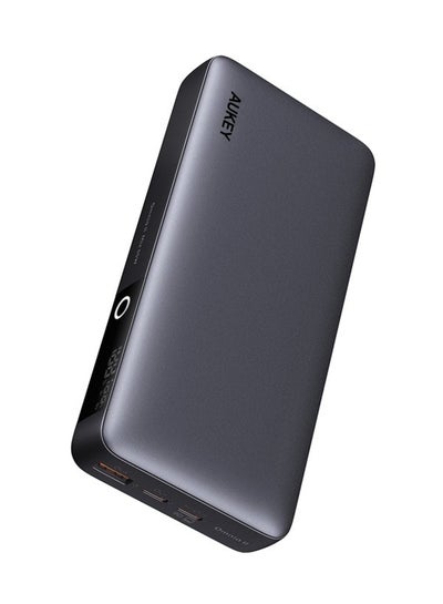 اشتري 20000 mAh Portable Power Bank With 65W PD Grey في الامارات