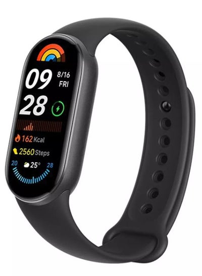 Buy Smart Band 9 | 1.62'' AMOLED Display | Touchscreen, Multisport Tracker, Activity Tracker, Heart Rate Monitor | Upto 21 Days Battery Life Midnight Black in Saudi Arabia