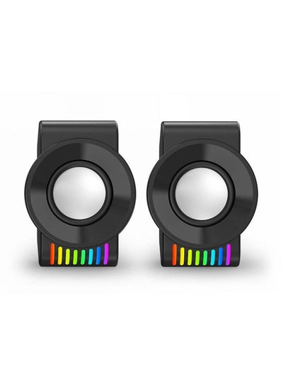 Buy GS514 KAGE RGB Desktop Speaker 2.0 Channel Stereo – USB Powered + 3.5mm Cable in Egypt