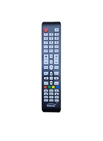 Buy Replacement Remote Control For General Tec Smart tv Black in UAE