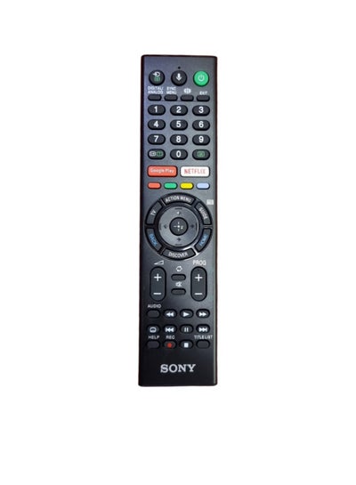 Buy Replacement Remote Control For Sony Smart tv Black in UAE