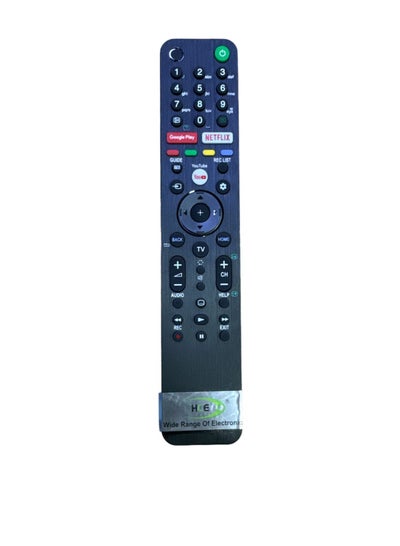 Buy New Voice Remote Control for Sony Smart TV KD55X9500G KD55X9000H KD65X9000H KD75X9500G KD85X9500G KD55X9500H Controller with Two Batteries Black in UAE