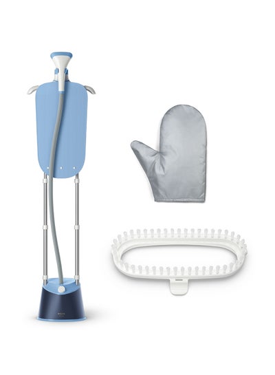 Buy 1000 Series Garment Steamer 1.8 L 1800 W STE1030/26 Deep Azur in UAE