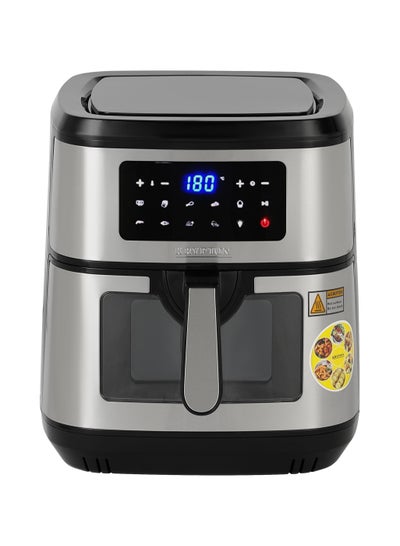 Buy Double Heating Digital Air Fryer Pot With Rack And Vortex Frying Technology LED Display 9.5 L 2150 W KNAF6591 Black/Silver in Saudi Arabia