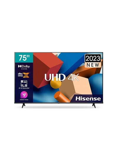 اشتري 75 inches 4K UHD LED Smart TV 75A62KS Black في الامارات