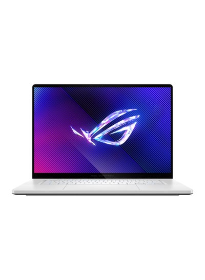 Buy ROG Zephyrus G16 Gaming Laptop With 16-Inch Display, Core Ultra 9-185H Processor/32GB RAM/2TB SSD/16GB NVIDIA GeForce RTX 4090 Graphics Card/Windows 11 Pro English/Arabic Platinum White in UAE