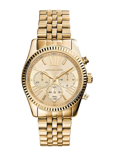 Buy Women's Lexington Chronograph Gold-Tone Watch MK7378 in Saudi Arabia