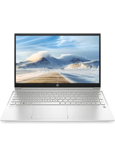 Buy Pavilion 15 Laptop With 15-Inch Display, Core i7-1165G7 Processor/32GB RAM/2TB SSD/Intel Iris XE Graphics/Windows 11 Pro English Silver in UAE