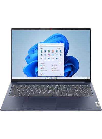 اشتري IdeaPad Slim 5 Laptop With 16-Inch Display, Core i7-1355U Processor/16GB RAM/512GB SSD/Intel Iris XE Graphics/Windows 11 English Abyss Blue في الامارات