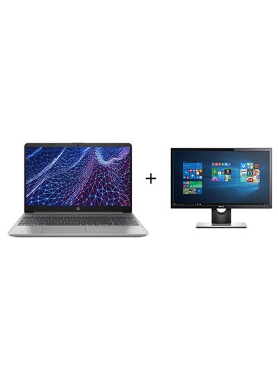 اشتري 255 G9 Laptop With 15.6-inch Full HD Display, Ryzen 5-5625U Processor/16GB RAM/1TB SSD/Windows 11/AMD Radeon Graphics +E2216HV Monitor With 22 Inch Full HD English/Arabic Asteroid Silver في السعودية