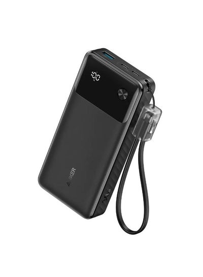 Buy 20000 mAh A1384H11 Powercore Power bank 20000mAh 30W Portable Charger with USB C Cable Lanyard-black Black in Saudi Arabia