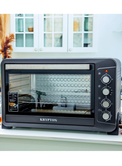 Buy Electric Oven 100 Liter with Rotisserie & Convection 100 L 2800 W KNO6356 Black in UAE