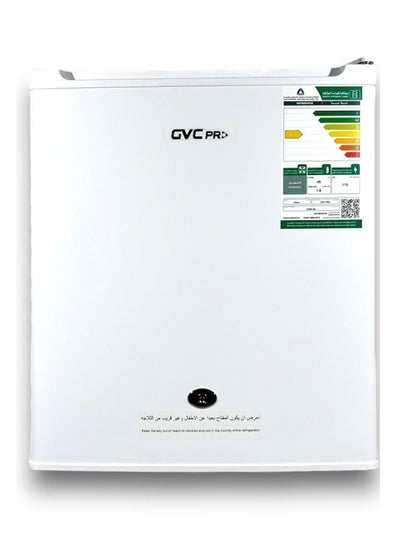 Buy Single Door Refrigerator With Mini Freezer Inside, 46L 100 W GVRF-65 White in Saudi Arabia