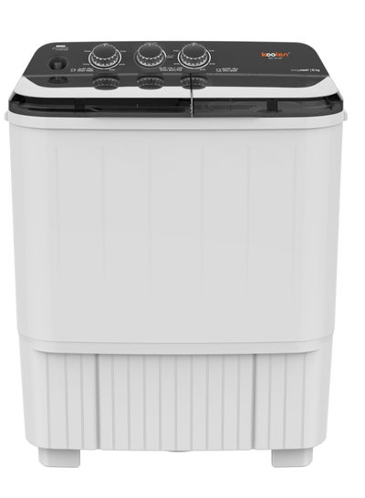 اشتري Twin Tub Washing Machine 5kg 809101001 White في السعودية