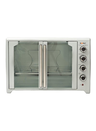 اشتري Electric Oven With French Door 75 L 2800 W 802104010 Silver في السعودية