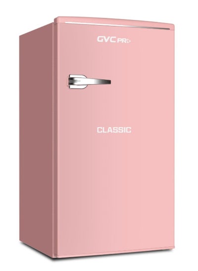 Buy Single Door Classic Refrigerator, 86L 80 W GVRG-129 Pink in Saudi Arabia