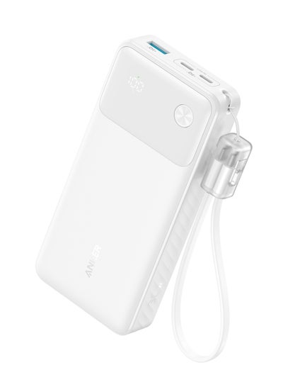 Buy 20000 mAh Power Bank, 30W, 2 Ports - A1384H21 White in UAE