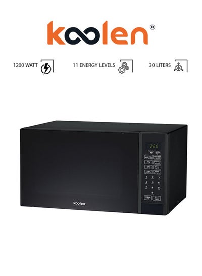 Buy Microwave 30 L 1200 W 802100007 Black in Saudi Arabia