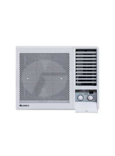 Buy Window AC 17600 BTU Hot Cold  R410a Refrigerant Rotary Compressor 5.16 kW GJE18AG-D3NMTG1J White in Saudi Arabia