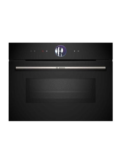 اشتري Series 8 Built -In Compact Oven With Microwave Function 60 cm 45 L 3600 W CMG7361B1M Black في السعودية